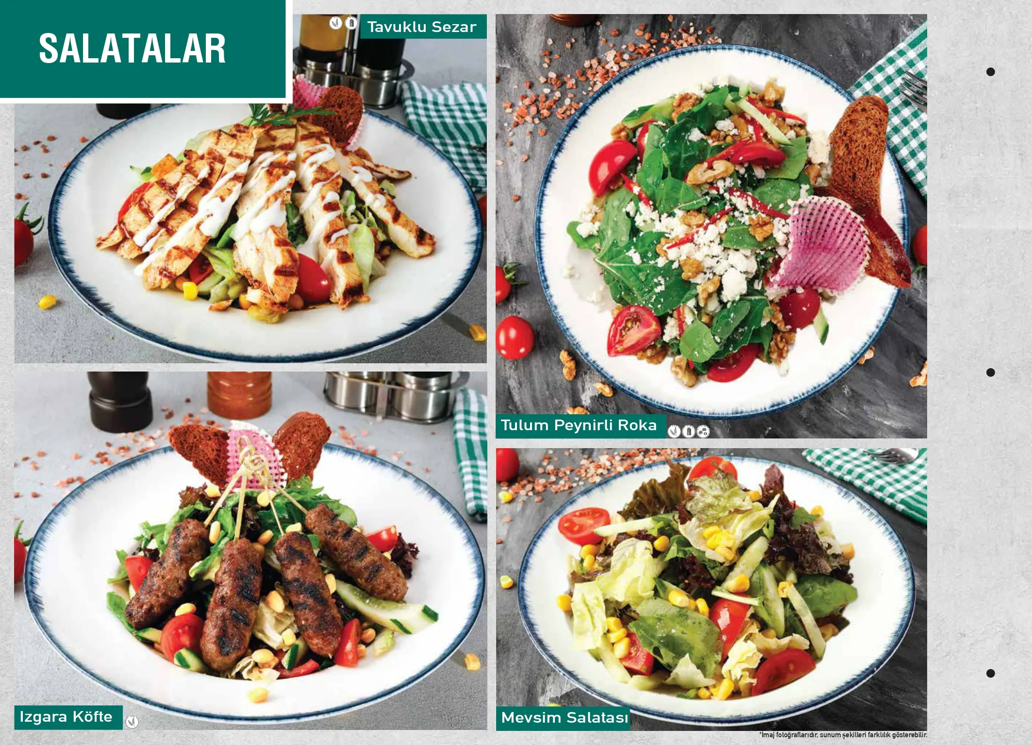 Dilek kafe ve restoran menüsü sayfa 11
