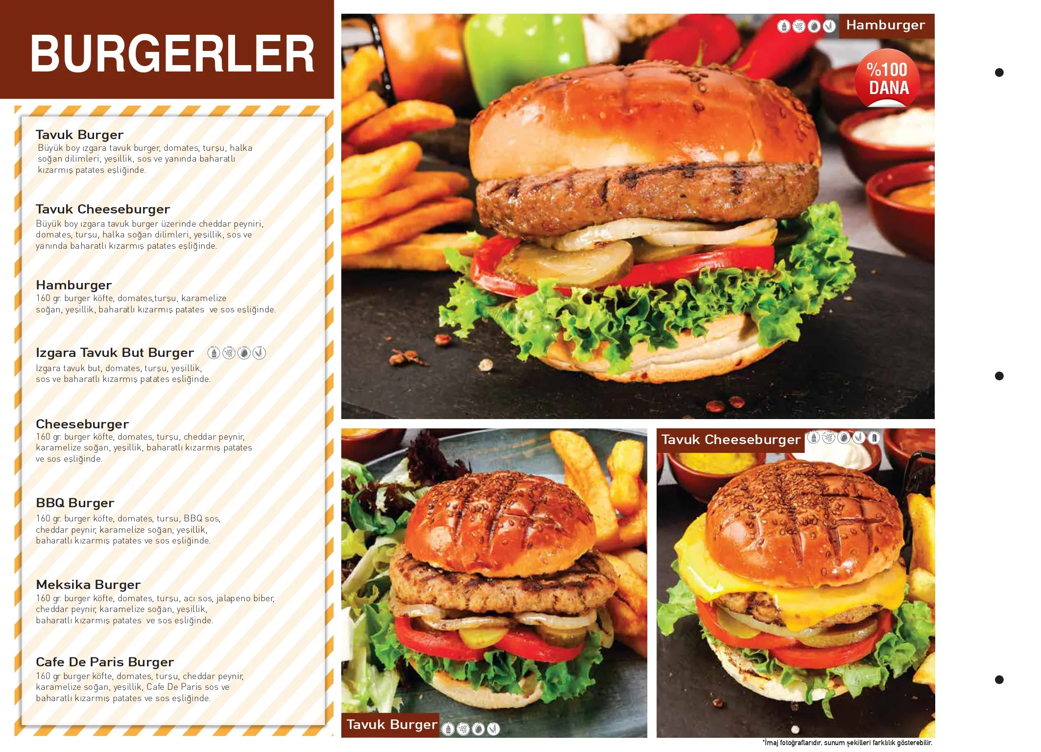 Dilek kafe ve restoran menüsü sayfa 15