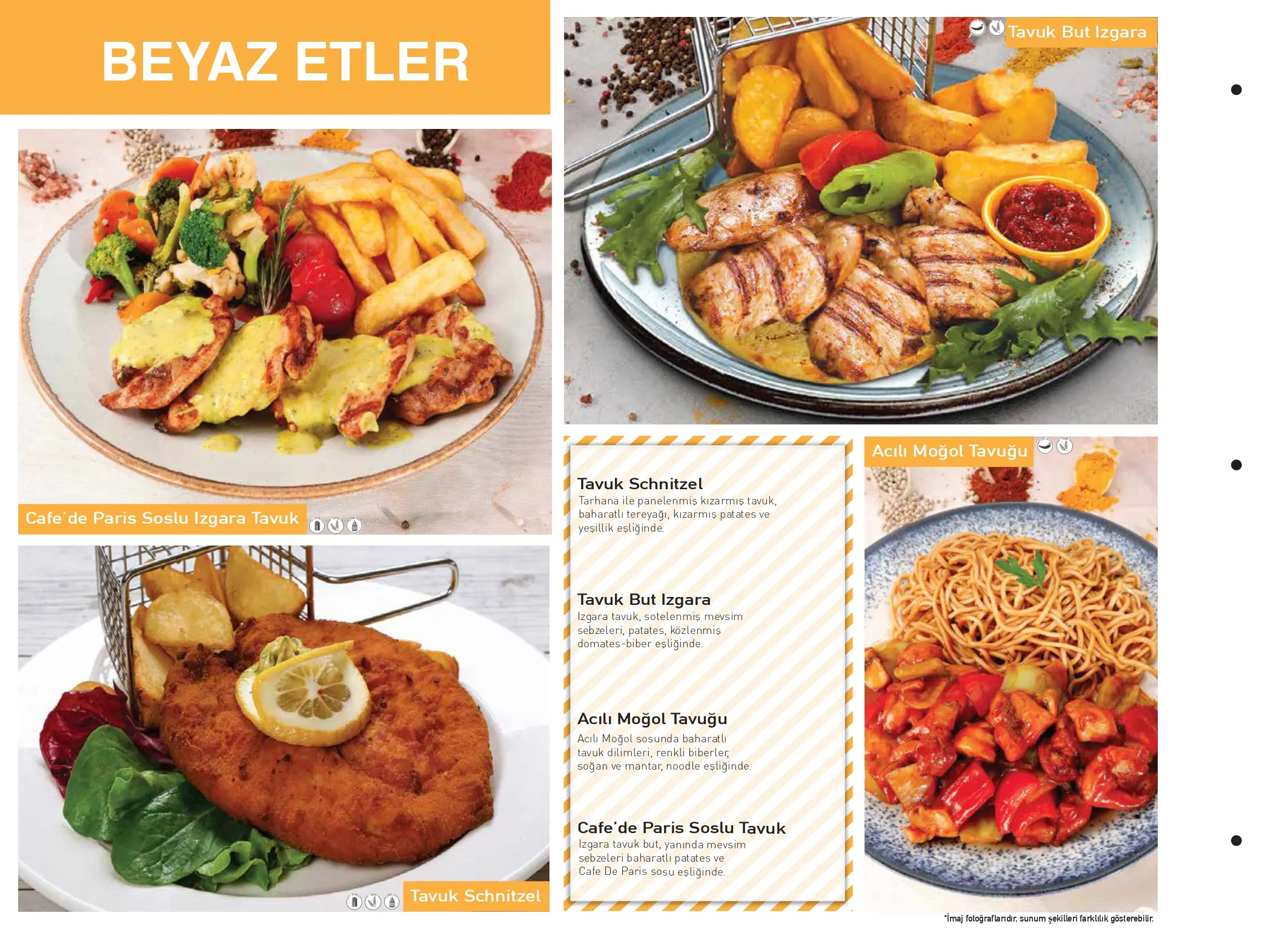 Dilek kafe ve restoran menüsü sayfa 21