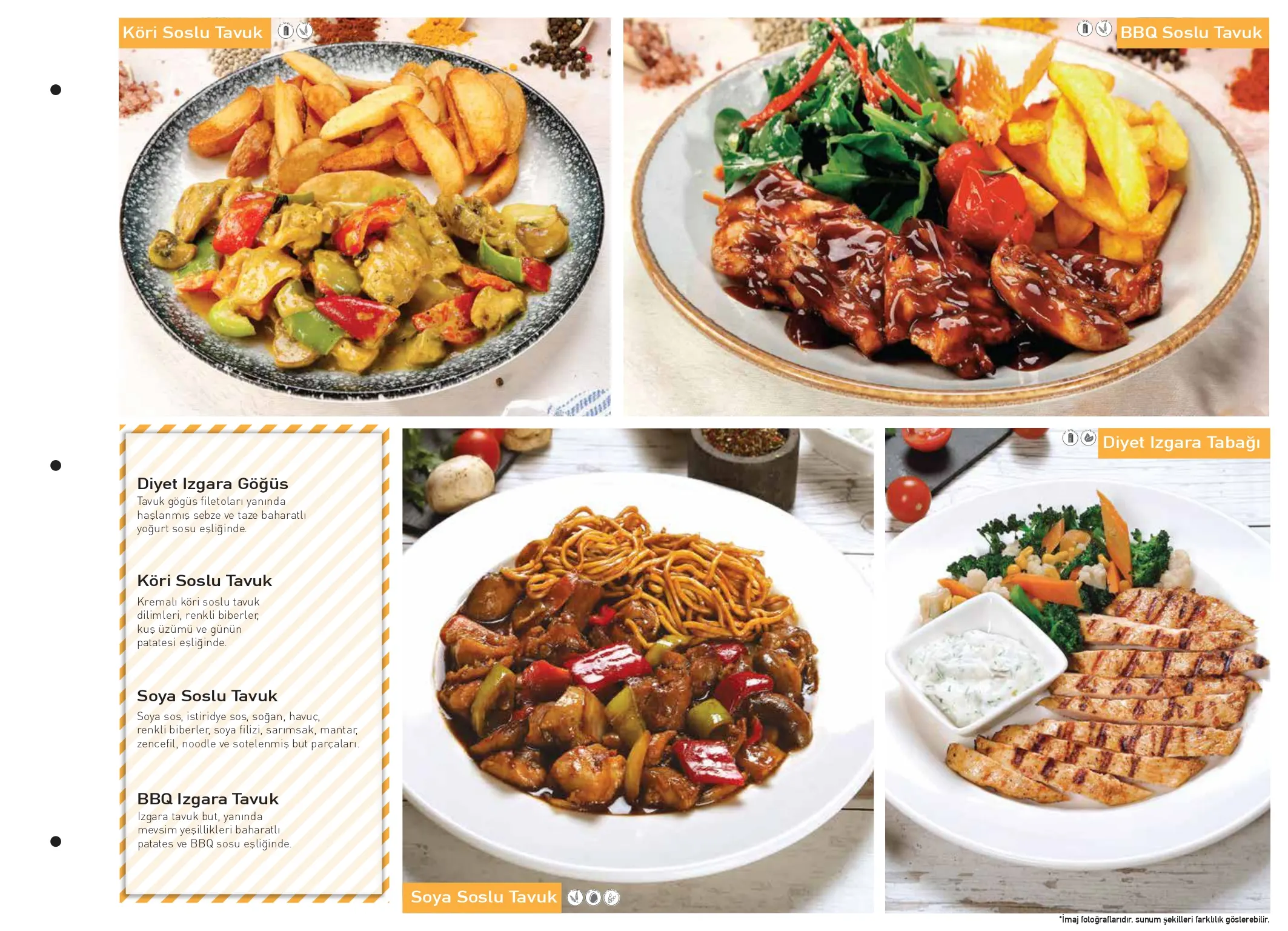 Dilek kafe ve restoran menüsü sayfa 22