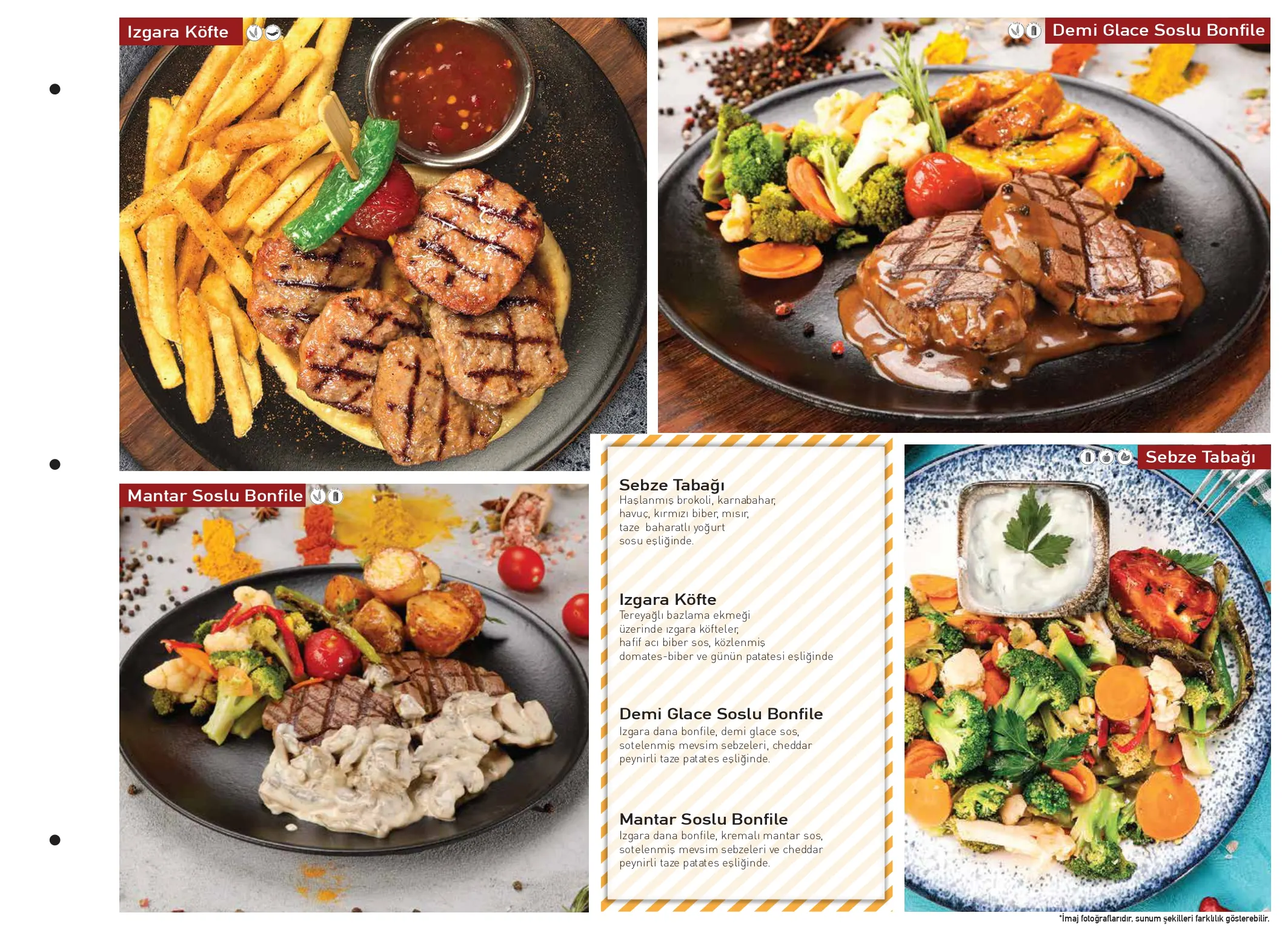 Dilek kafe ve restoran menüsü sayfa 24