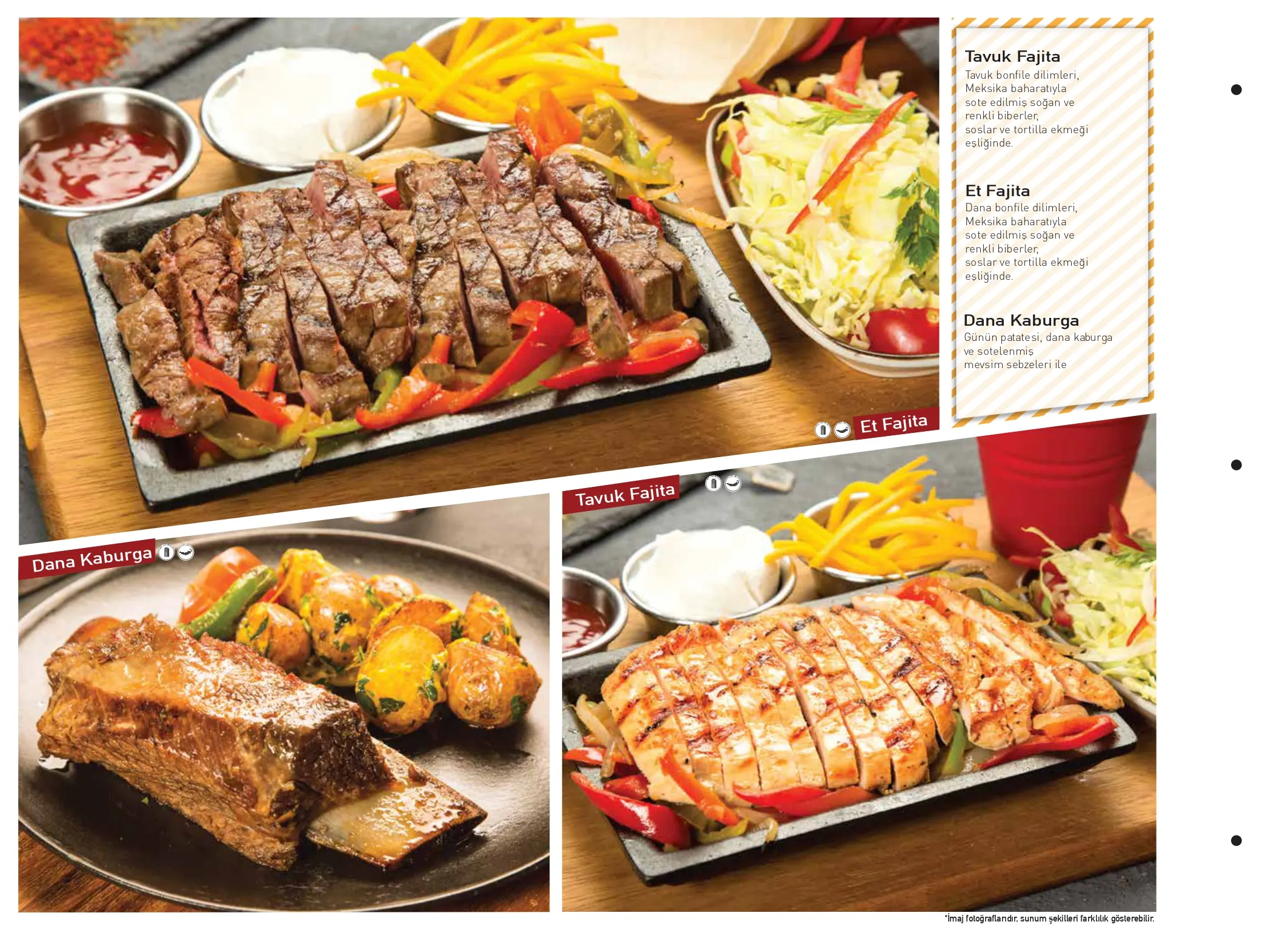 Dilek kafe ve restoran menüsü sayfa 25