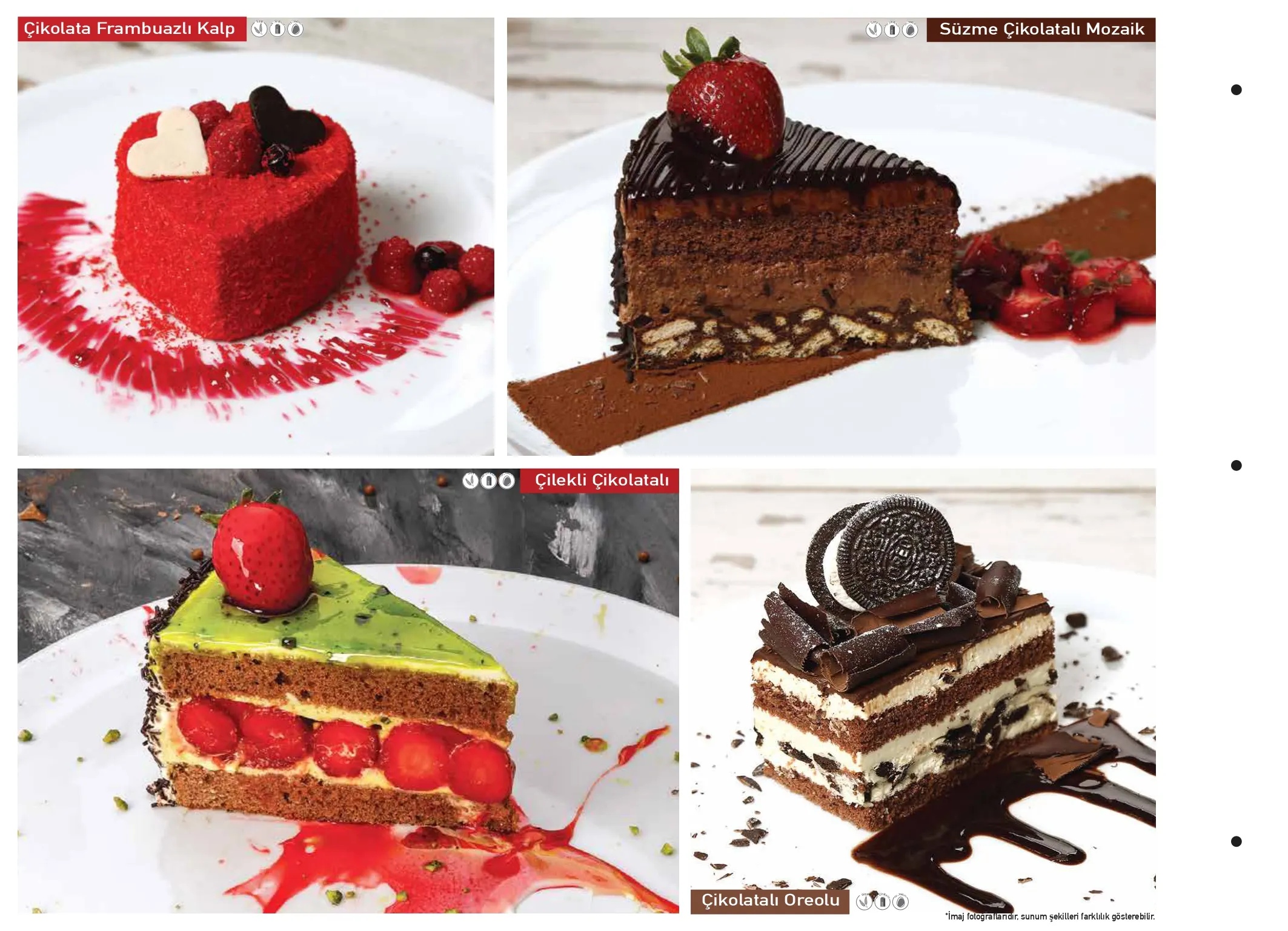 Dilek kafe ve restoran menüsü sayfa 29