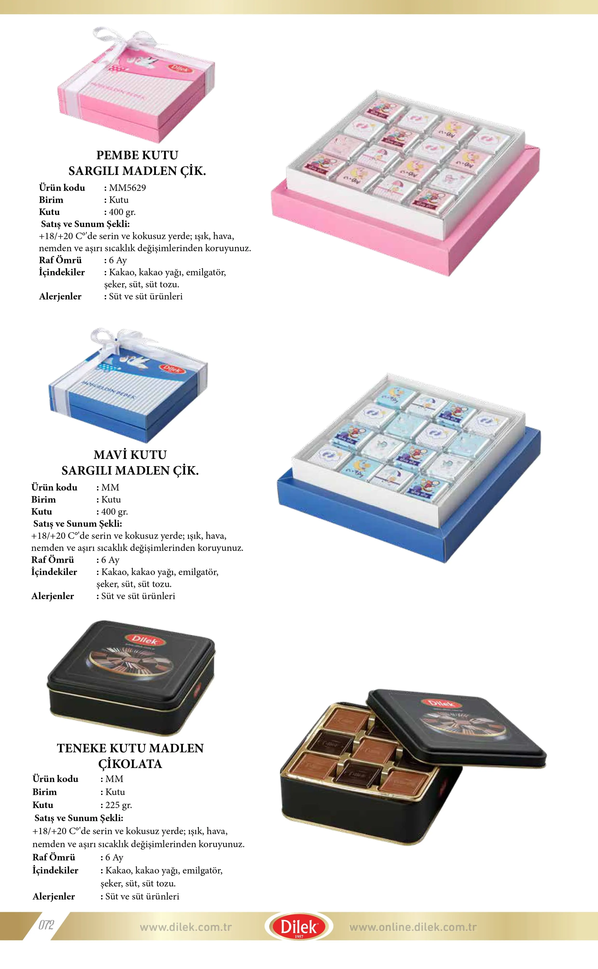 Dilek ürün kataloğu sayfa 70