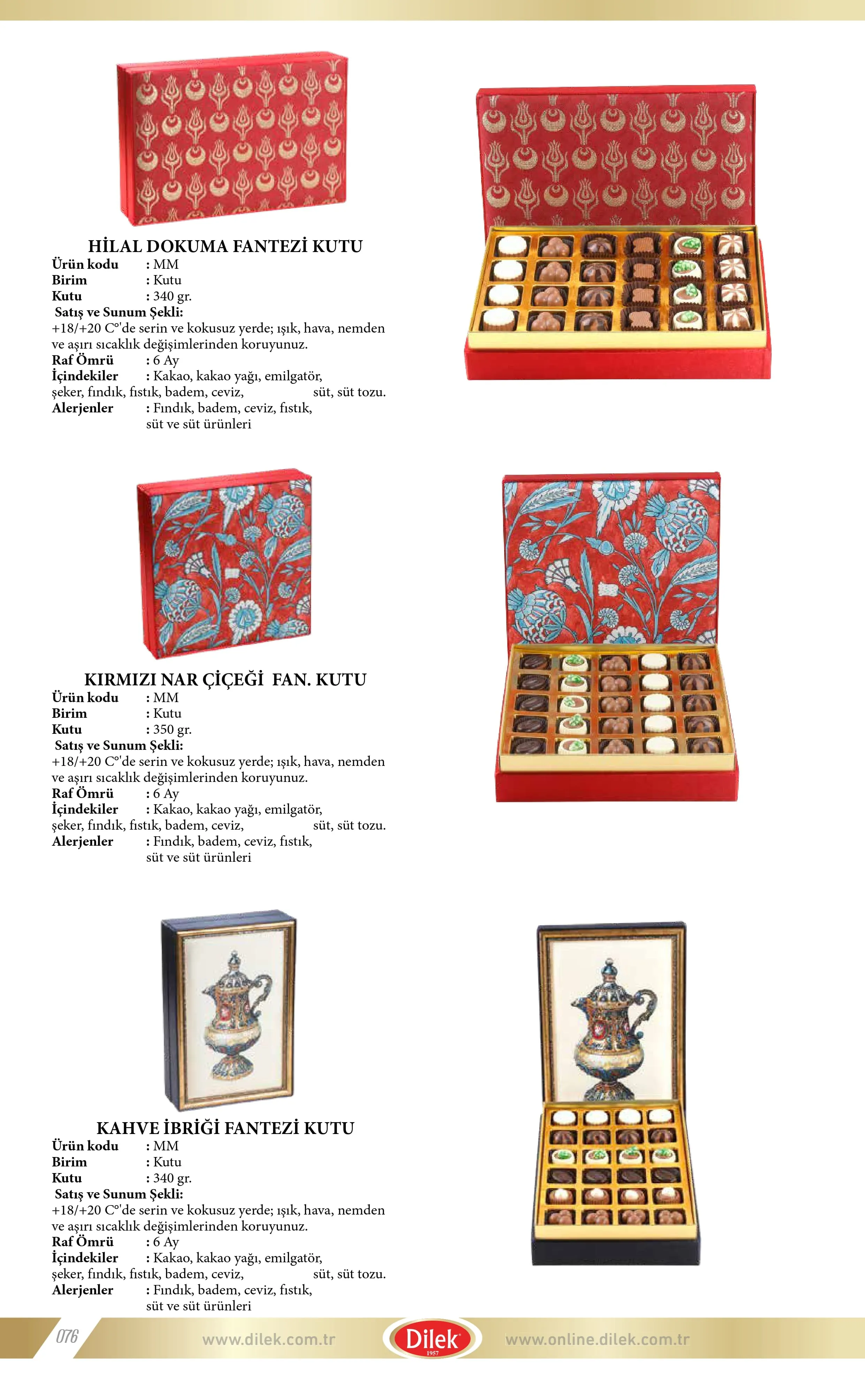 Dilek ürün kataloğu sayfa 74